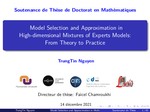 Model Selection and Approximation in High-dimensional Mixtures of Experts Models$:$ From Theory to Practice